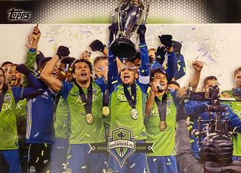 2017 Topps MLS - Black #187 Seattle Sounders FC Front