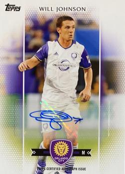 2017 Topps MLS - Autographs #115 Will Johnson Front