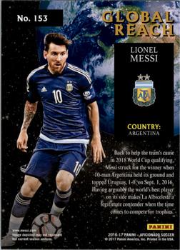 2017 Panini Aficionado - Artist's Proof Gold #153 Lionel Messi Back