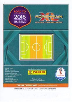 2017 Panini Adrenalyn XL Road to 2018 World Cup #GER11 Julian Draxler Back