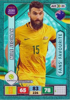 2017 Panini Adrenalyn XL Road to 2018 World Cup #AUS05 Mile Jedinak Front