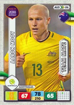 2017 Panini Adrenalyn XL Road to 2018 World Cup #AUS06 Aaron Mooy Front