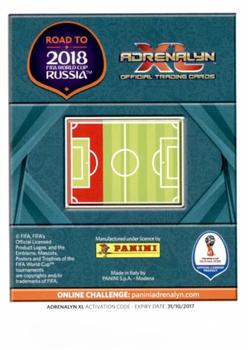 2017 Panini Adrenalyn XL Road to 2018 World Cup - Limited Editions #NNO Fabian Schar Back