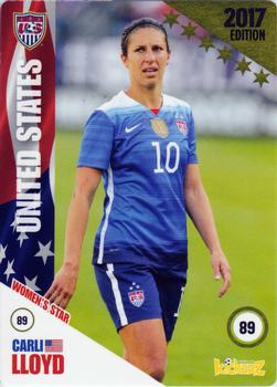 2017 Kickerz #89 Carli Lloyd Front