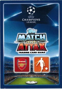 2015-16 Topps Match Attax UEFA Champions League English - Pro 11 #P2 Santi Cazorla Back