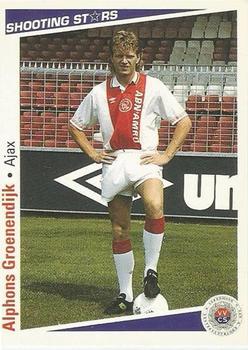 1991-92 Shooting Stars Dutch League #12 Alphons Groenendijk Front