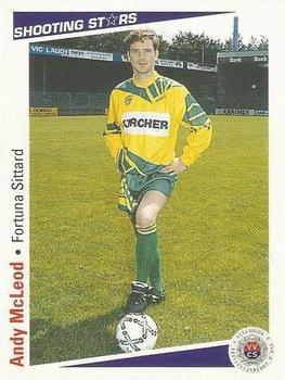 1991-92 Shooting Stars Dutch League #50 Andy McLeod Front