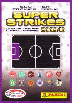 2009 Panini Scottish Premier League Super Strikes #NNO Jamie Langfield Back