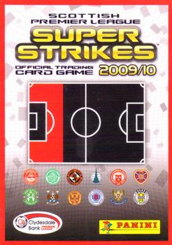 2009 Panini Scottish Premier League Super Strikes #NNO Thomas Scobbie Back