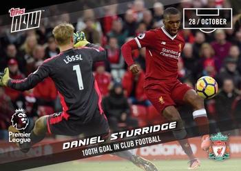 2017-18 Topps Now Premier League #48 Daniel Sturridge Front