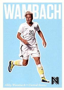 2017 Panini Nobility #60 Abby Wambach Front