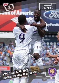 2017 Topps Now MLS #25 Cyle Larin Front