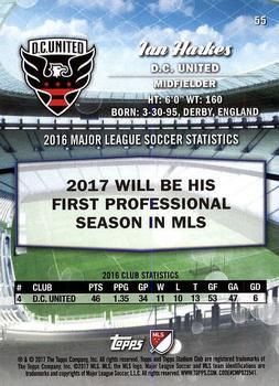 2017 Stadium Club MLS - Black & White #55 Ian Harkes Back
