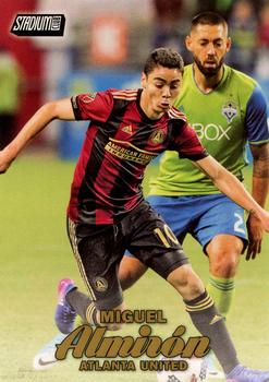 2017 Stadium Club MLS - Gold #43 Miguel Almirón Front