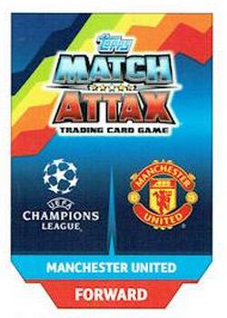 2017-18 Topps Match Attax UEFA Champions League #JT1 Alexis Sanchez Back