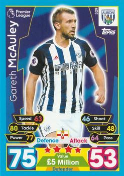 2017-18 Topps Match Attax Premier League #329 Gareth McAuley Front