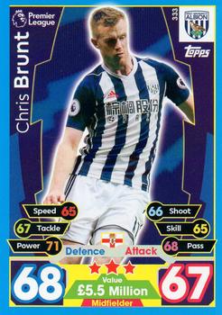 2017-18 Topps Match Attax Premier League #333 Chris Brunt Front