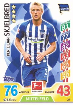 2017-18 Topps Match Attax Bundesliga #27 Per Ciljan Skjelbred Front