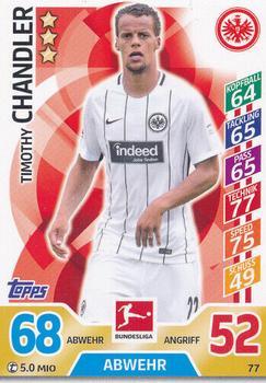 2017-18 Topps Match Attax Bundesliga #77 Timothy Chandler Front