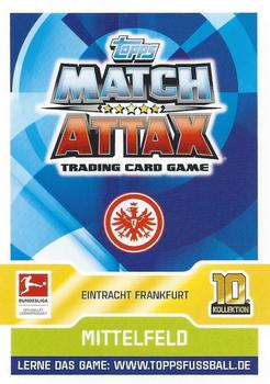 2017-18 Topps Match Attax Bundesliga #85 Mijat Gacinovic Back