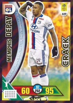 2017-18 Panini Adrenalyn XL Ligue 1 #449 Memphis Depay Front