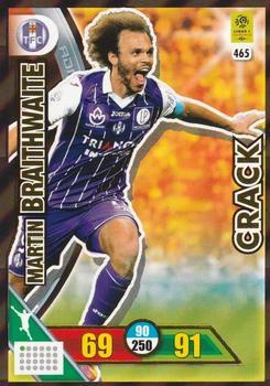 2017-18 Panini Adrenalyn XL Ligue 1 #465 Martin Braithwaite Front