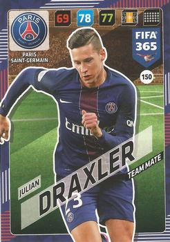 2017-18 Panini Adrenalyn XL FIFA 365 #150 Julian Draxler Front