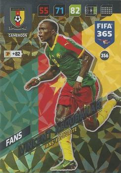 2017-18 Panini Adrenalyn XL FIFA 365 #356 Vincent Aboubakar Front