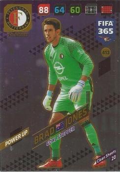 2017-18 Panini Adrenalyn XL FIFA 365 #413 Brad Jones Front