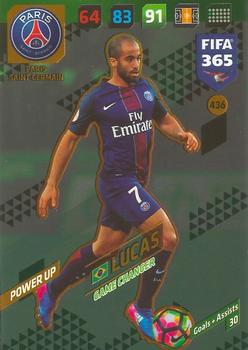 2017-18 Panini Adrenalyn XL FIFA 365 #436 Lucas Front