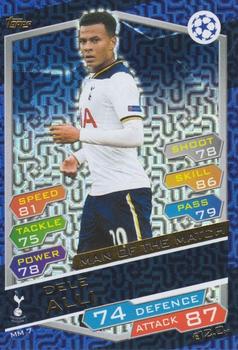 2016-17 Topps Match Attax UEFA Champions League - Man of the Match #MM7 Dele Alli Front