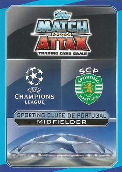 2016-17 Topps Match Attax UEFA Champions League - Man of the Match #MM14 William Carvalho Back