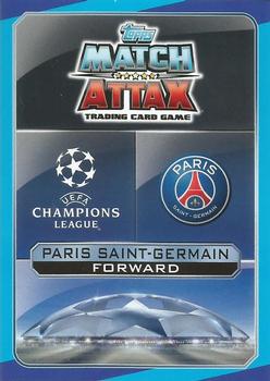 2016-17 Topps Match Attax UEFA Champions League - Man of the Match #MM21 Edinson Cavani Back