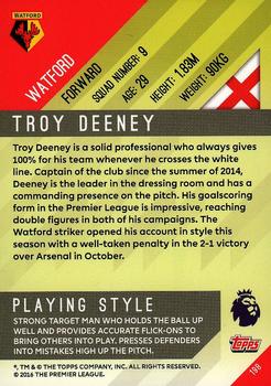 2017-18 Topps Premier Gold #198 Troy Deeney Back