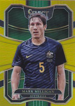 2017-18 Panini Select - Gold #98 Mark Milligan Front