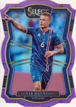 2017-18 Panini Select - Purple Die Cut #107 Ragnar Sigurdsson Front