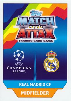 2017-18 Topps Match Attax UEFA Champions League - Pro11 #P17 Luka Modrić Back