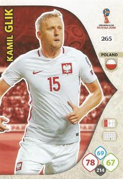 2018 Panini Adrenalyn XL FIFA World Cup 2018 Russia  #265 Kamil Glik Front