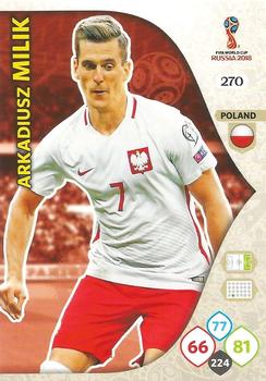 2018 Panini Adrenalyn XL FIFA World Cup 2018 Russia  #270 Arkadiusz Milik Front