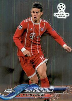 2017-18 Topps Chrome UEFA Champions League #2 James Rodríguez Front