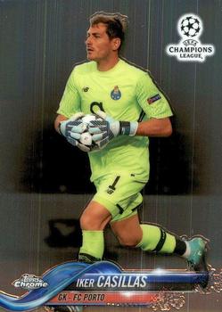 2017-18 Topps Chrome UEFA Champions League #44 Iker Casillas Front