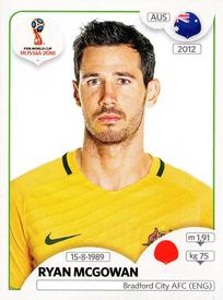 2018 Panini FIFA World Cup: Russia 2018 Stickers (Black/Gray Backs, Made in Italy) #220 Ryan McGowan Front