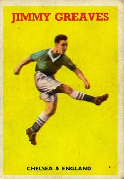 1959-60 A&BC Chewing Gum #7 Jimmy Greaves Front