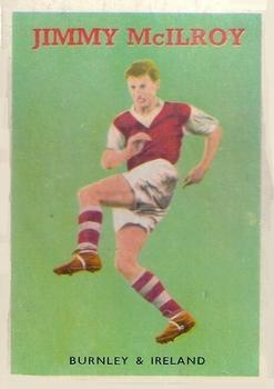 1959-60 A&BC Chewing Gum #45 Jimmy McIlroy Front
