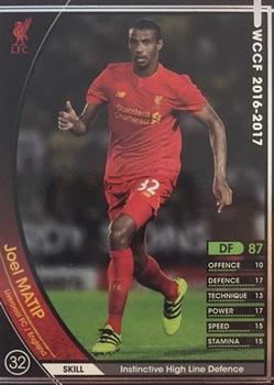 2016-17 Panini/Sega World Club Champion Football #37 Joel Matip Front