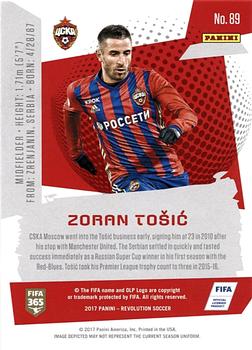 2017 Panini Revolution #89 Zoran Tosic Back