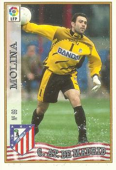 1997-98 Mundicromo Sport Las Fichas de La Liga #89 Molina Front