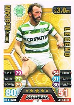 2013-14 Topps Match Attax Scottish Premiership #236 Danny McGrain Front