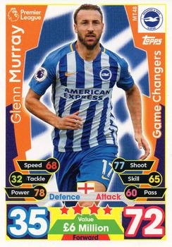 2017-18 Topps Match Attax Premier League - Mega Tin Exclusives : Game Changer #MT48 Glenn Murray Front