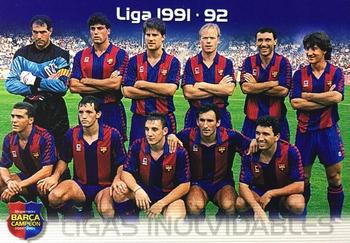 2004-05 Panini Megacracks Barca Campeón / Campió #130 Liga 1991-92 Front